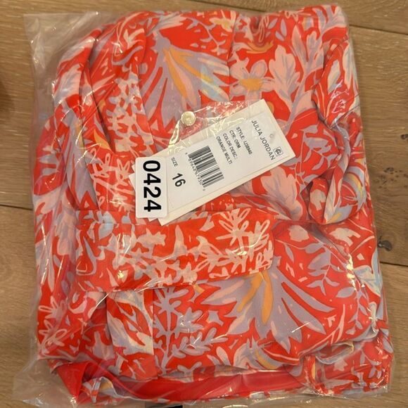 RUFFLED CAP SLEEVE DRESS
JULIA JORDAN - Picture 4 of 5